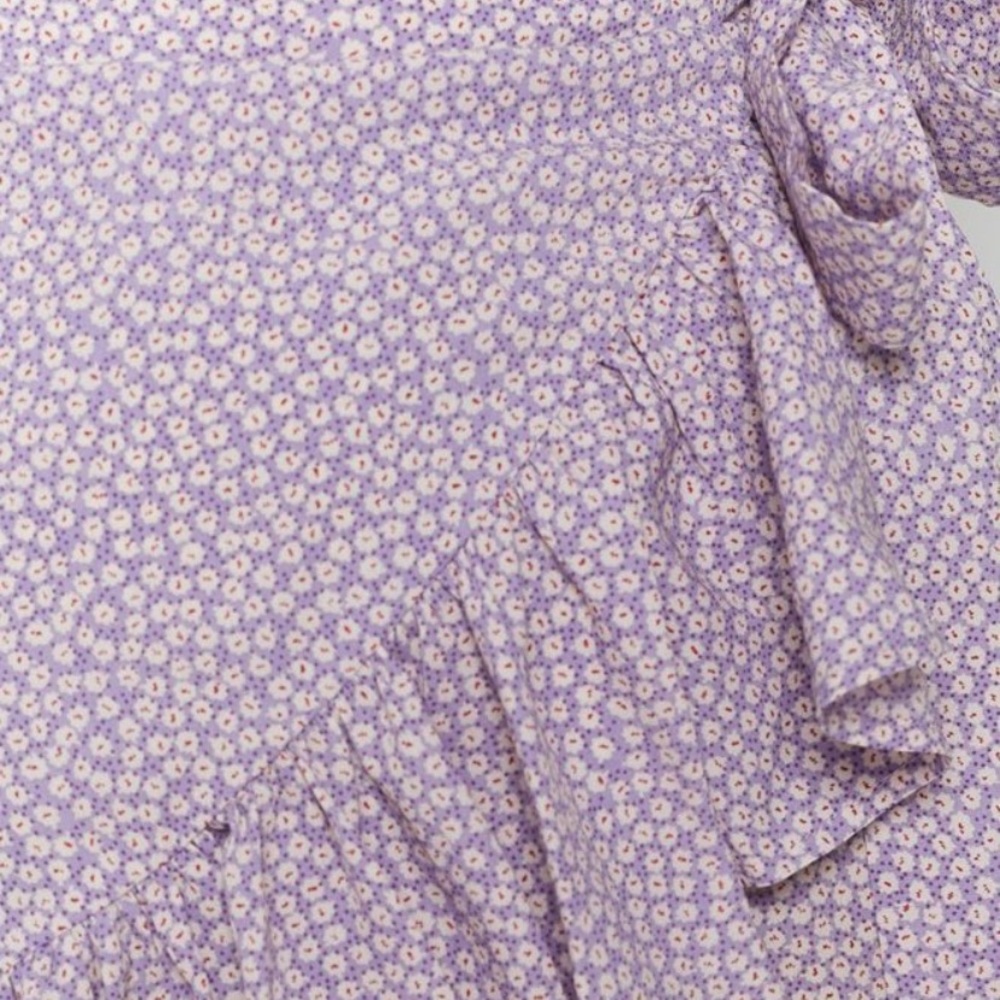 Beginning Boutique lilac floral skirt - Picture 7 of 10